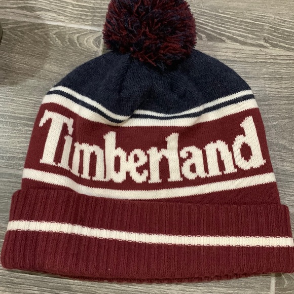 Timberland Accessories - Timberland Cuffed Pom Beanie/Hat